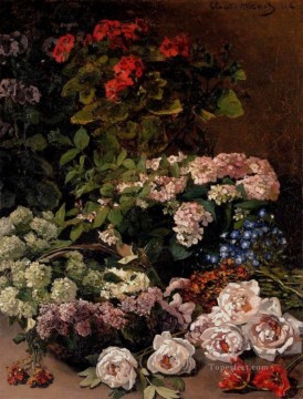  pre - Spring Flowers Claude Monet Impressionism Flowers
